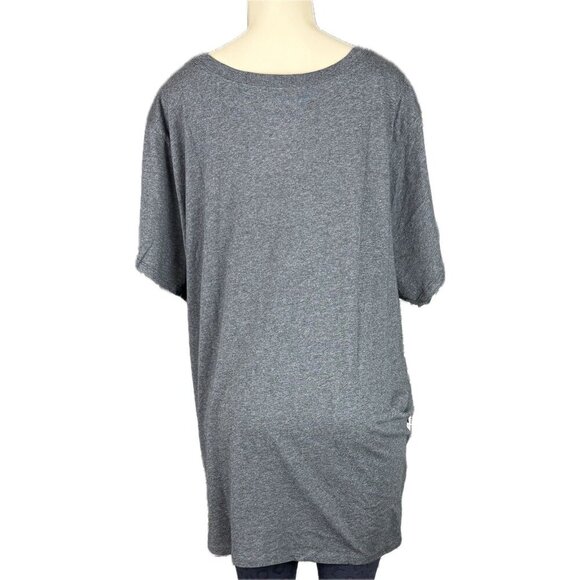 Motley Crue +4 Dark Gray Heather Band Graphic Crew Neckline Short Sleeve Tee - Picture 4 of 6